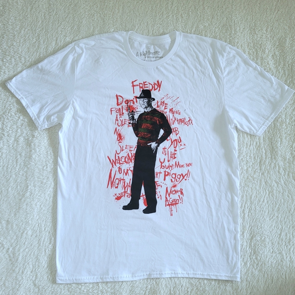 A Nightmare😱 on Elm Street's Freddy Krueger🔪 Graphic Tee👕 - NWOT